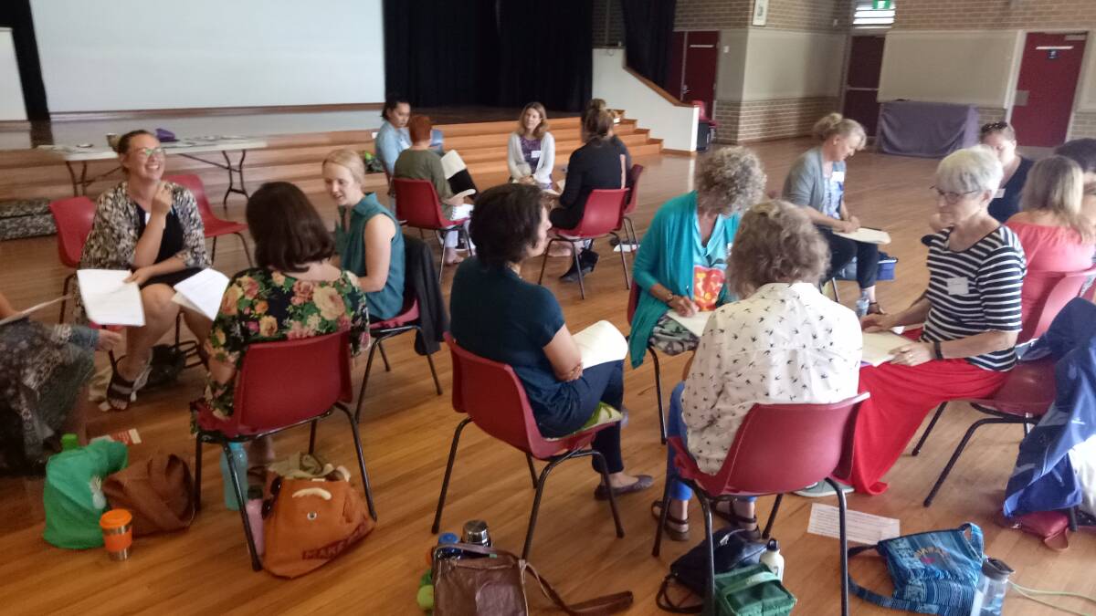 START CONVERSATIONS: Primary ethics teachers getting upskilled in training sessions which will soon be coming to Port Macquarie. 
