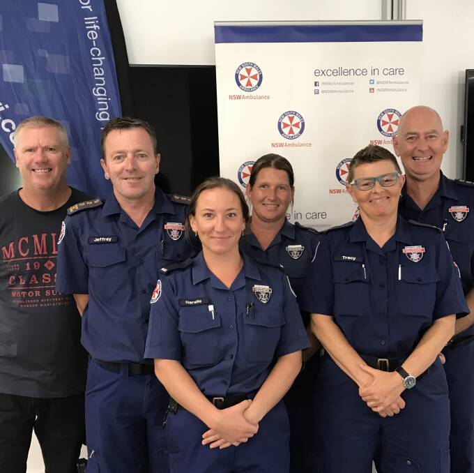 COLLABORATION: Charles Sturt University plays host to NSW Ambulance paramedics for simulated training.
