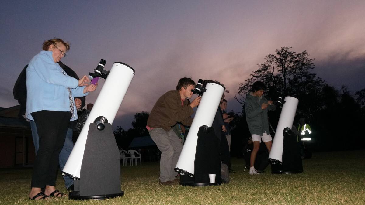 HAVE A LOOK: Head to Sancrox Reserve on August 24 to have a look at the stars.