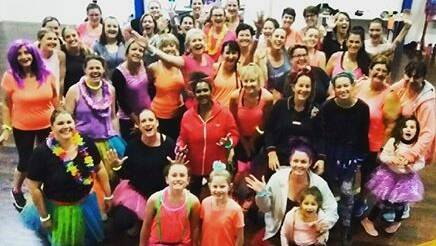 ZUMBA: Jodie Sallustio is hoping to raise a lot of money for brain cancer research this Friday night.
