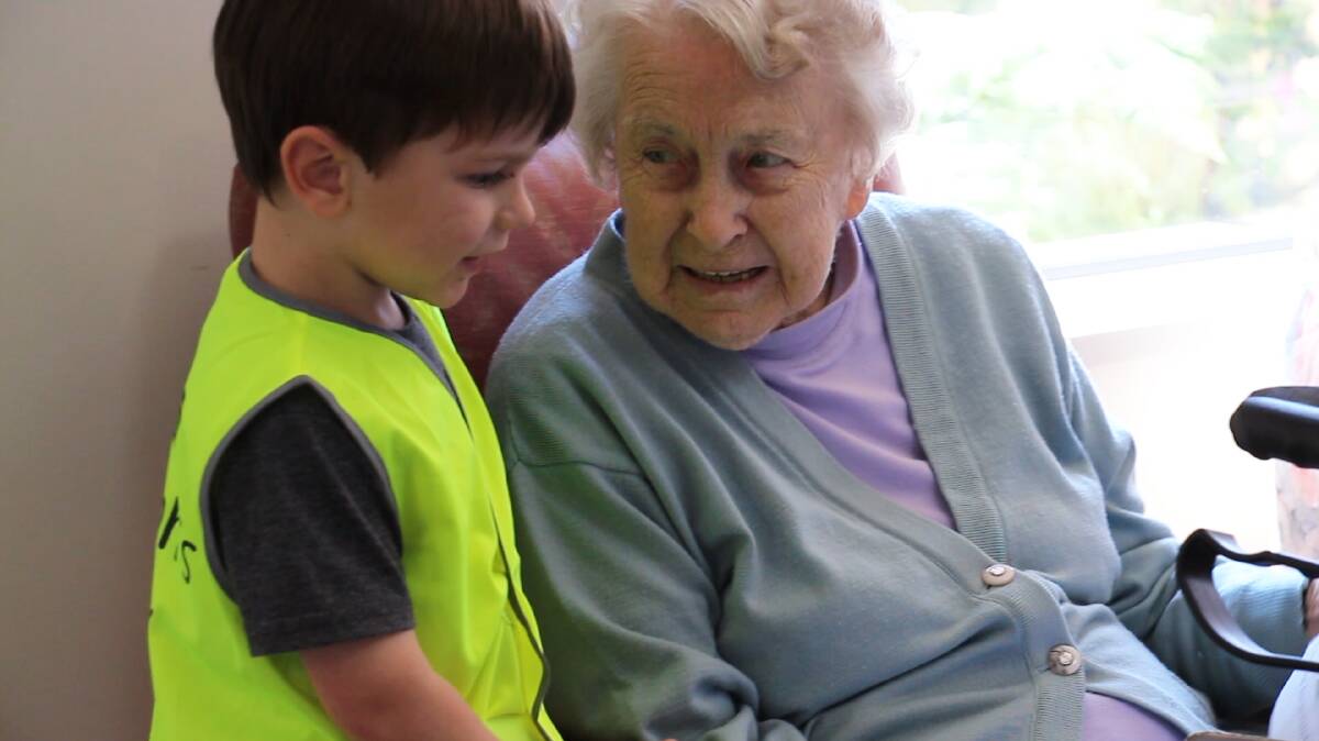 BENEFITS: The benefits of intergenerational playgroups have been researched for over a decade.