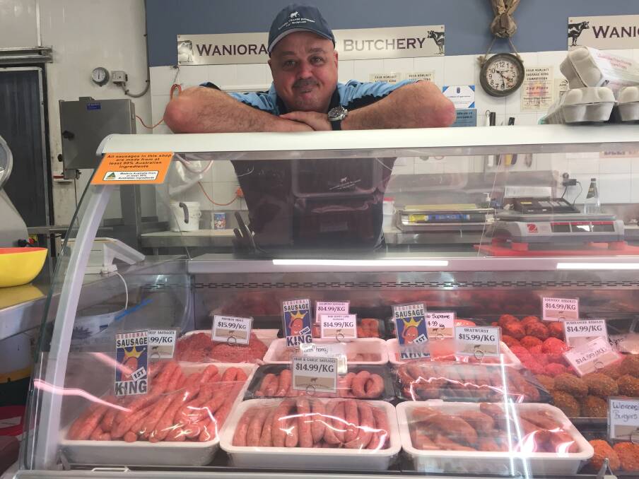 STATE COMPETITION: Greg Bisaro won first place in two categories at the Mid North Coast, Australia Meat Industry Council competition and is now competing at a state level. Photo: Laura Telford.