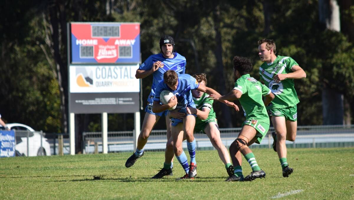FIERCE COMPETITION: The Kendall Blues went head to head with the Beechwood Shamrocks a number of times in the 2019 season. PHOTO: Deena Hanlon.