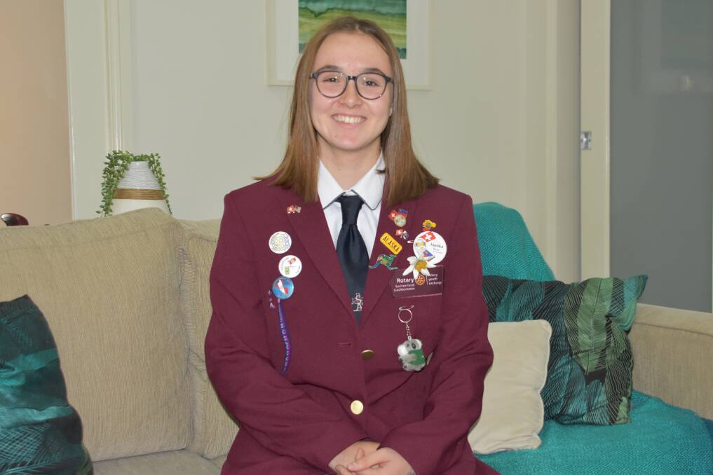 LEARN: Annika Renz is spending the next year in the Port Macquarie region as part of a youth exchange. PHOTO: Laura Telford.
