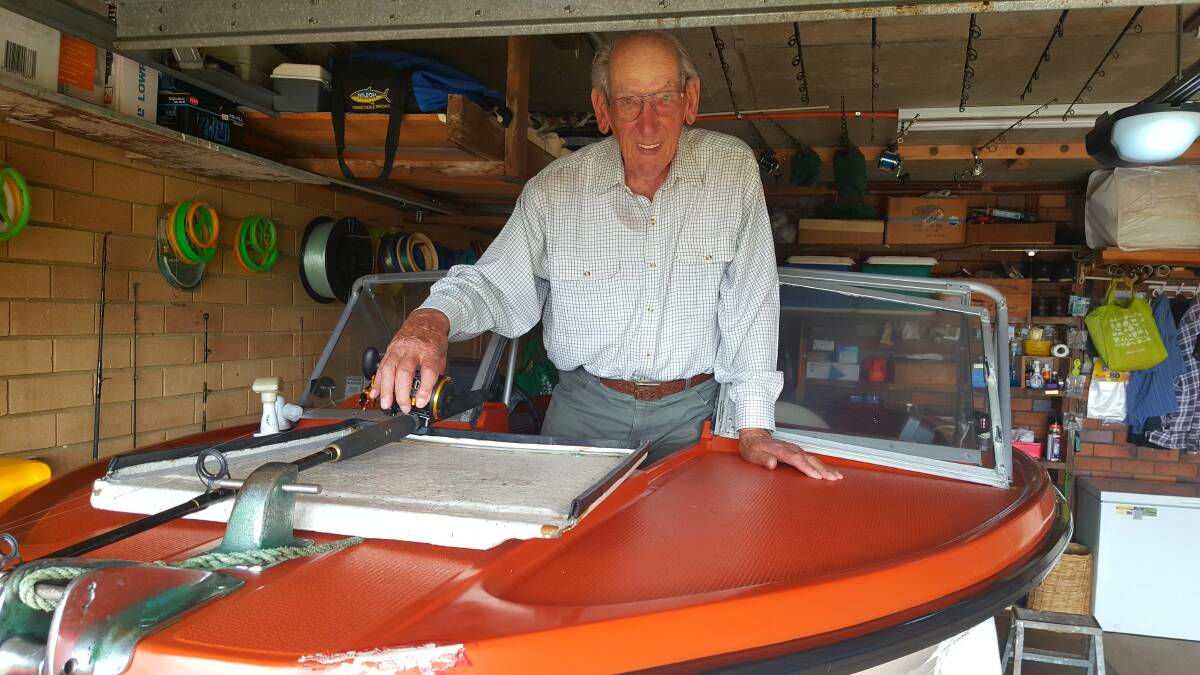 OPEN SEAS: Jim Fischer is a lover of all things marine and said Marine Rescue do a great job. PHOTO: Laura Telford.