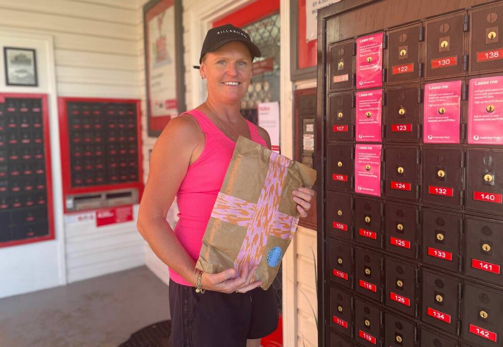 Australia Post contractor Amanda Calicetto delivers to Kendall and surrounding locations. Picture by Liz Langdale 