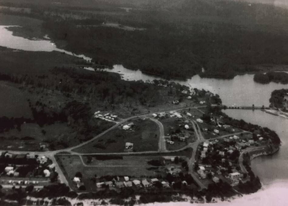 View of Lake Cathie 1970. 