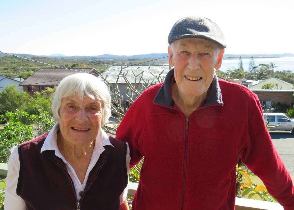 Passion for nature: Judy and Fred Love at their Bonny Hills property. 
