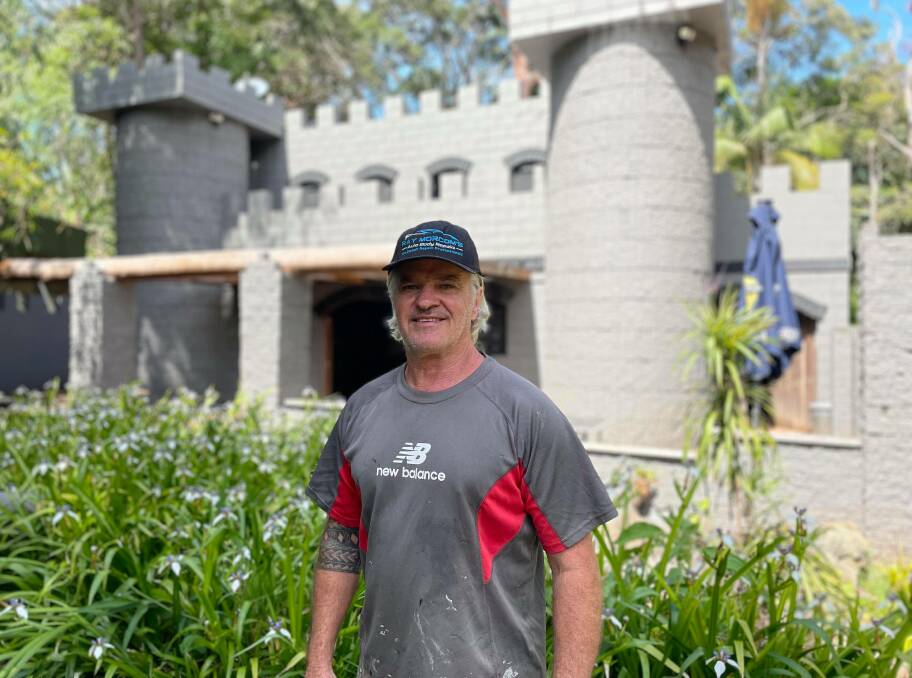 Dishing up history: Fantasy Glades owner Jeff Crowe has transformed the old theme park to celebrate its history. 