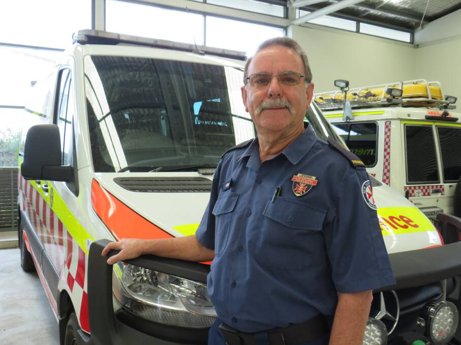 Thanks Allan: Friday, July 17 is Mr Spindler's last day at the Port Macquarie NSW Ambulance station after he became a paramedic in 1980 at Bega. 