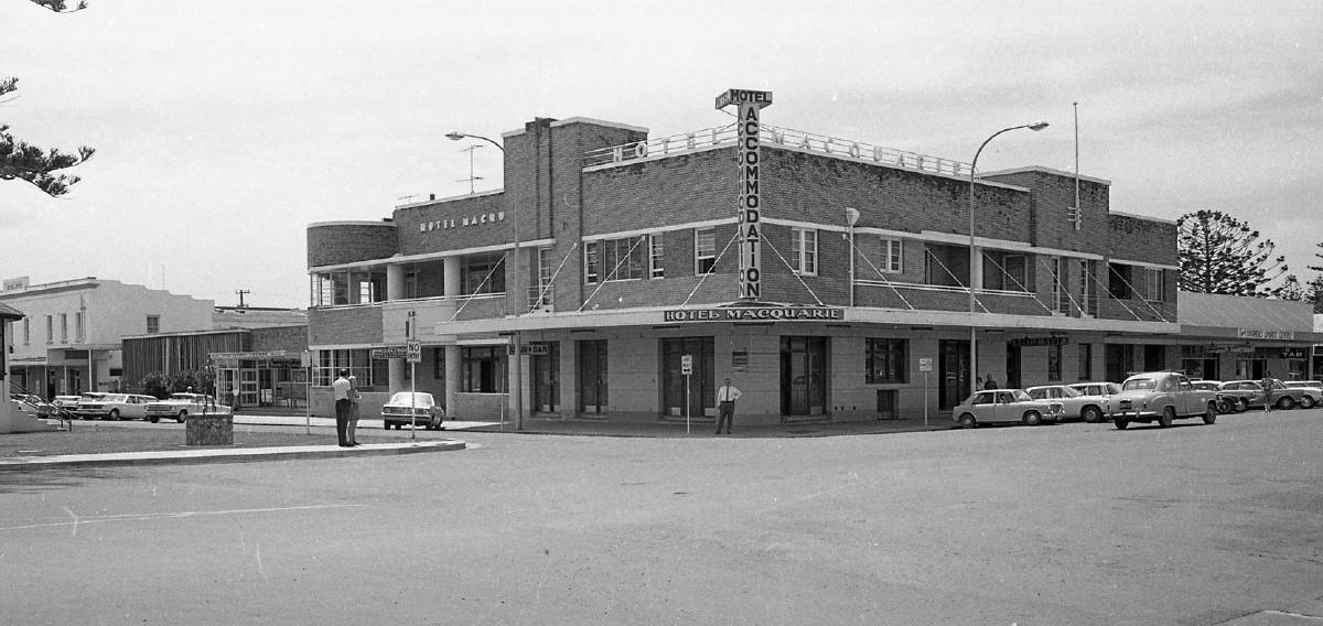 Hotel Macquarie expanded in 1970. Photo: Port Macquarie Museum. 
