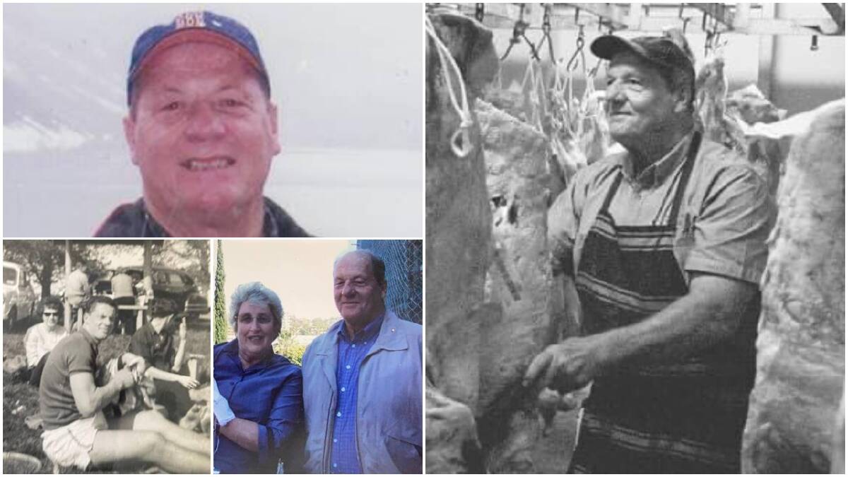 Wauchope's Reg Stokes passed away doing what he loved on the farm - quickly and peacefully. Pictures: The Stokes family. 