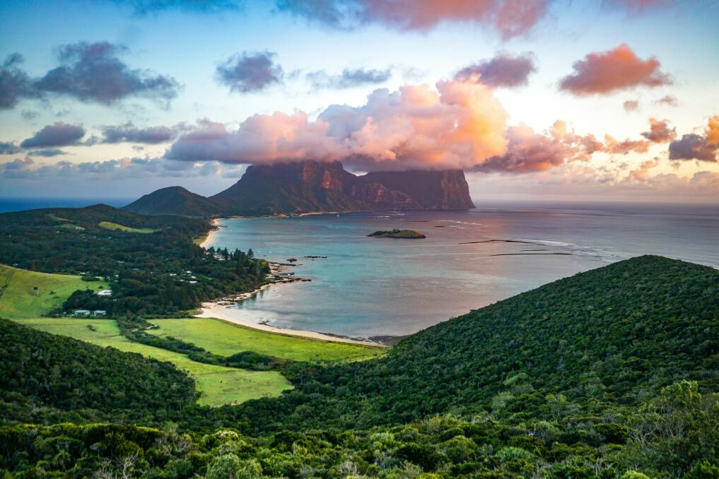 Lord Howe Island is no longer free of COVID cases. Picture: Jackson Arkadieff via the Lord Howe Island's Tourism Association's website. 