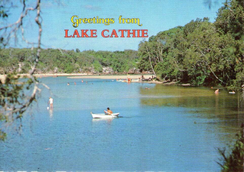 Lake Cathie postcard from the 1980s. 