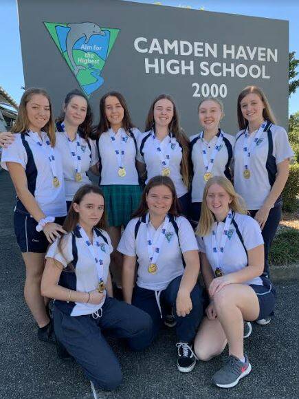 Achievement: Camden Haven High School's Open Girls Volleyball Team won the NSW Schools Cup.