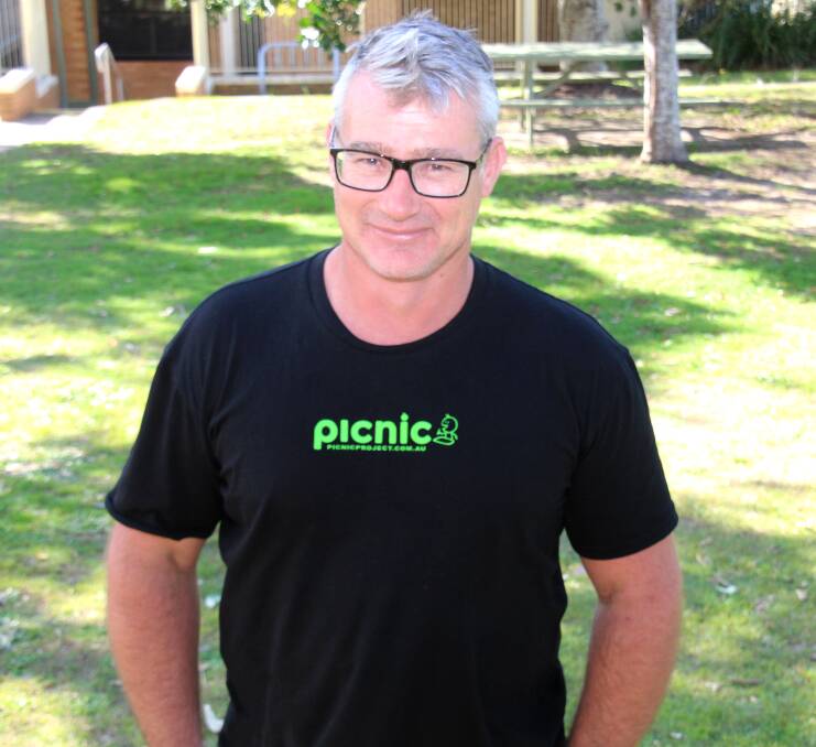 Mid North Coast Local Health District Dietitian Richard Ball is the coordinator of the PICNIC program. Picture: Mid North Coast Local Health District. 