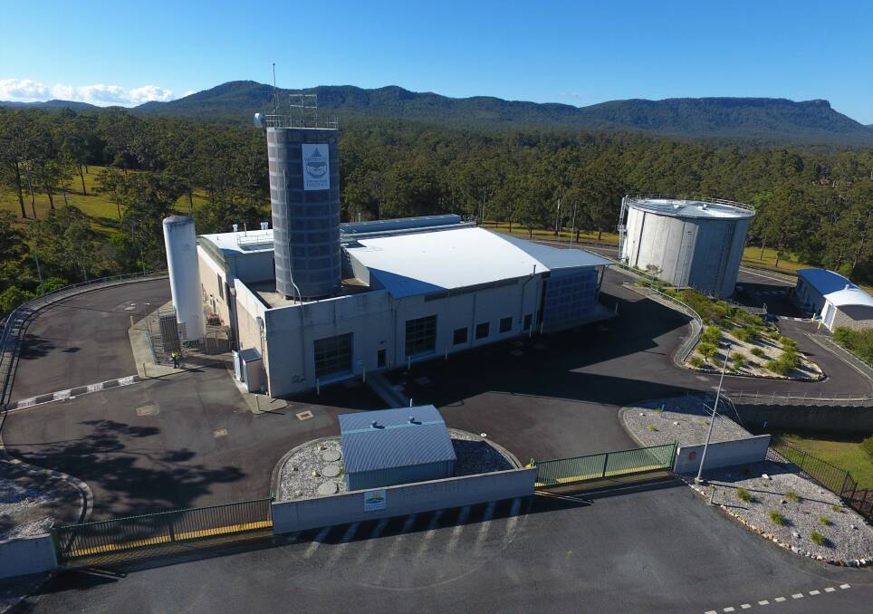 Set for upgrade: The Wauchope Water Treatment Plant. Photo: Port Macquarie-Hastings Council. 