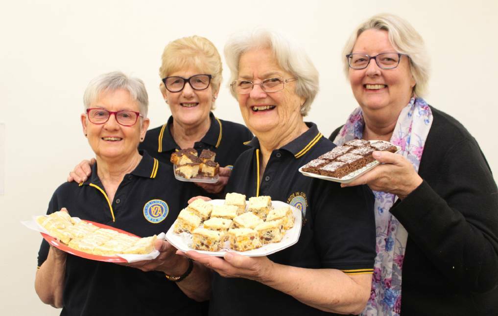 Call for support: Port Macquarie Evening CWA members Gail Hassall, Fay Bischoff, Gay Cowan and Julie Adams pictured in September 2019. 