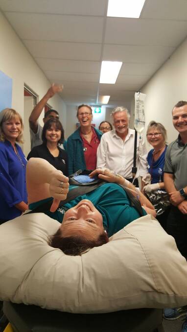 Staff at the Lake Cathie Medical Centre helped deliver Rory. 