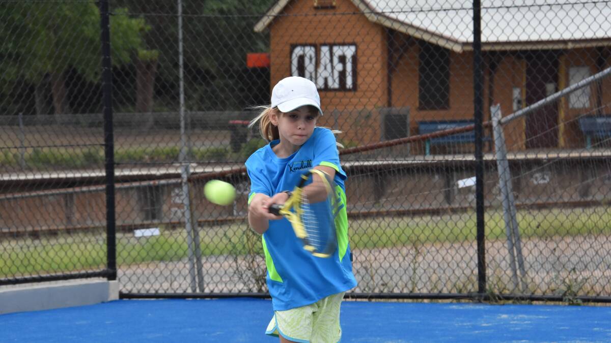 Young tennis star serves up an ace achievement
