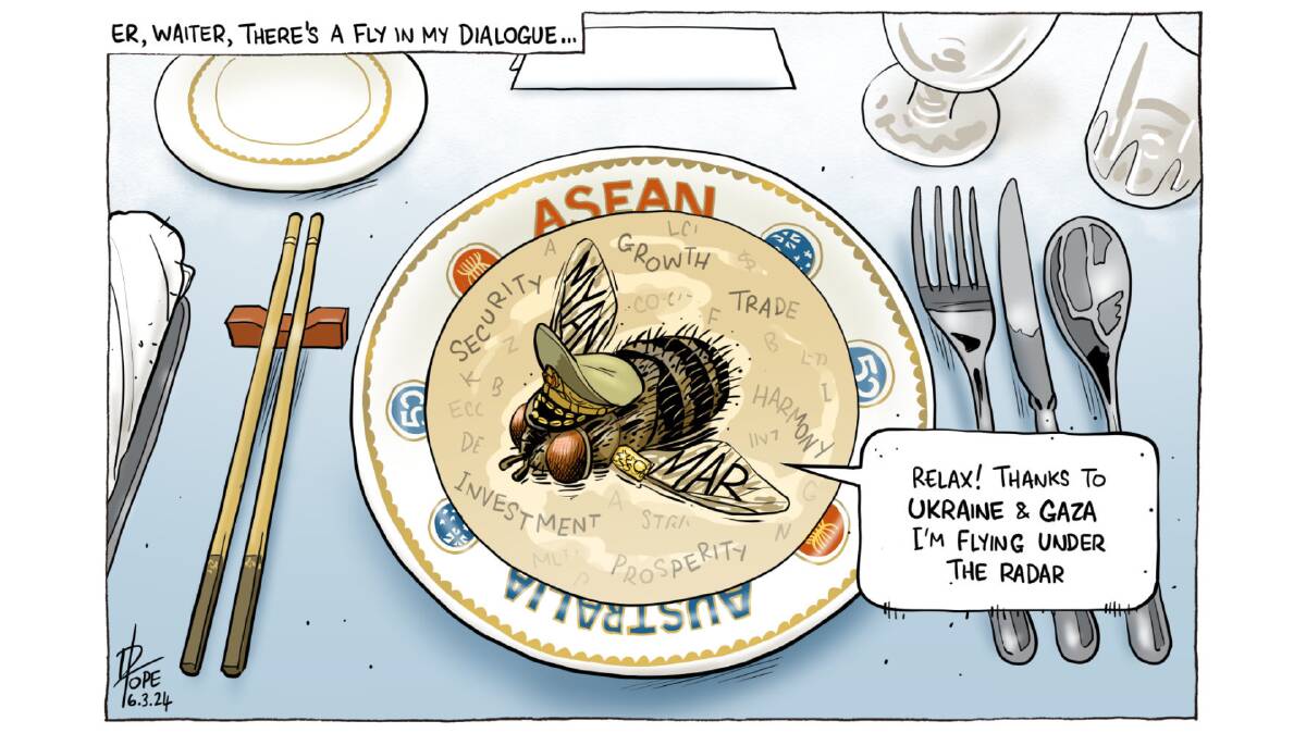 David Pope's editorial cartoon for Wednesday, March 6, 2024.