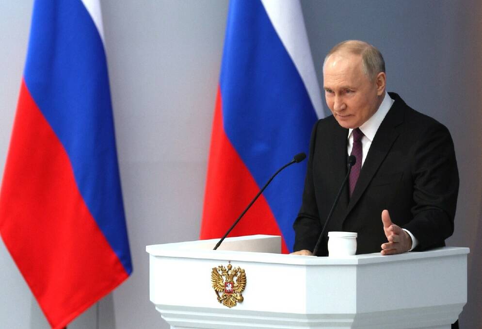 While the West waits, Vladimir Putin only gets more powerful. Picture Getty Images