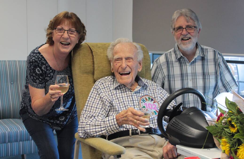 Love honestly, work hard: Stan Pascoe toasts 102 years