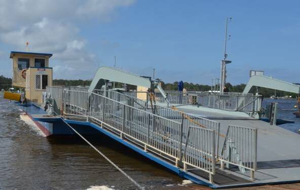 Ferry out for six weeks service