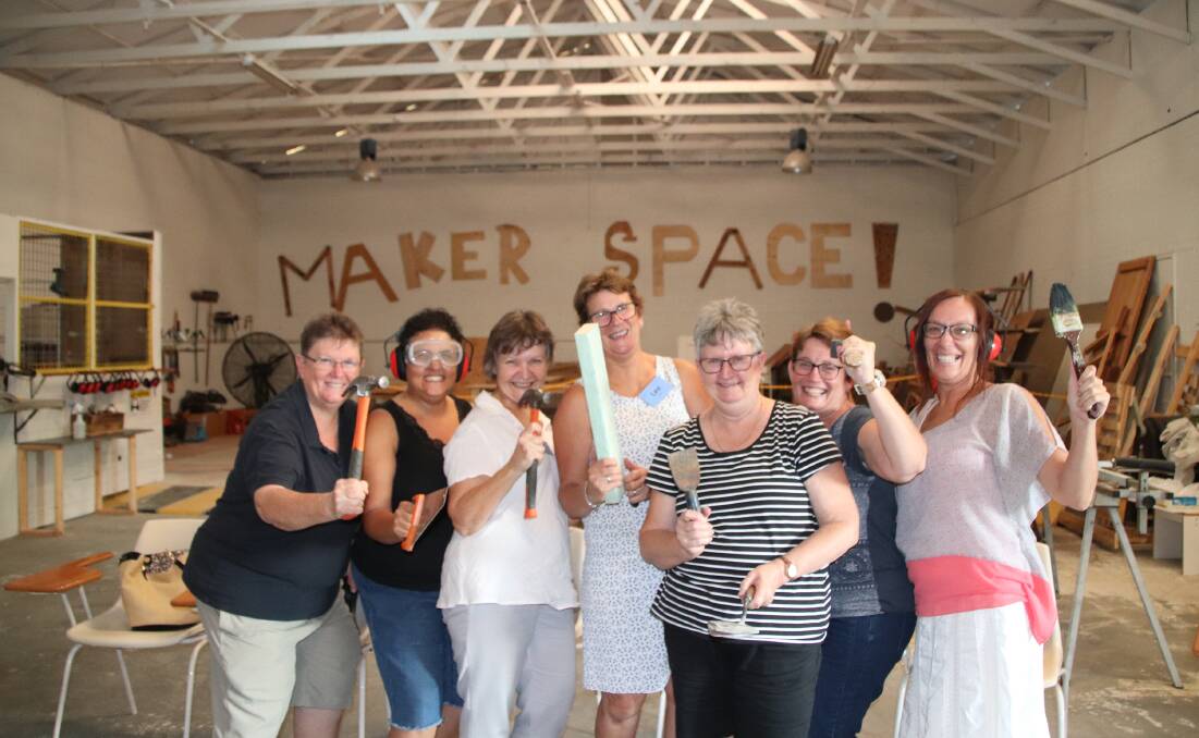 Get creative: There's plenty to learn at MakerSpace in Port Macquarie.