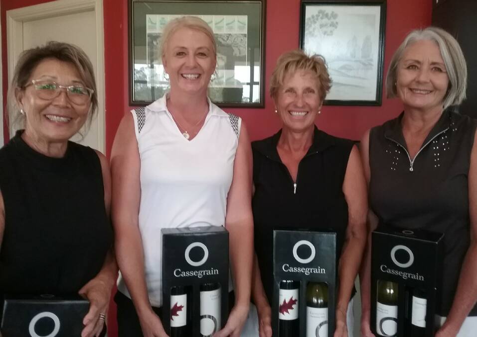Winners: Miki Collins, Nikki Bailey, Shannon Miller and Tracey Crowe.