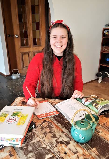 Rhi Simmonds plans her meals to stop food waste each week in her household.