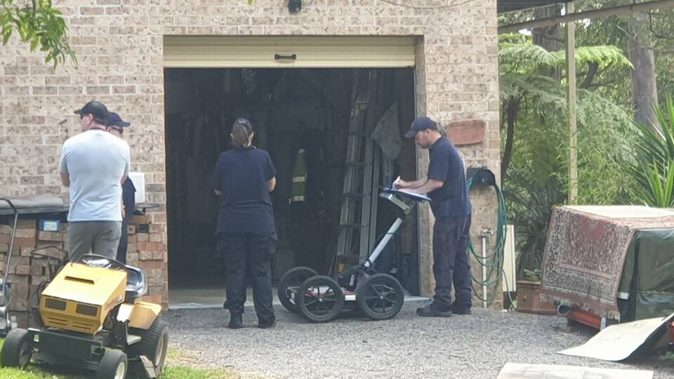 The team will use a ground penetrating radar on the concrete slab of the garage at the Benaroon Drive home formerly owned by William Tyrrell's late foster grandmother.