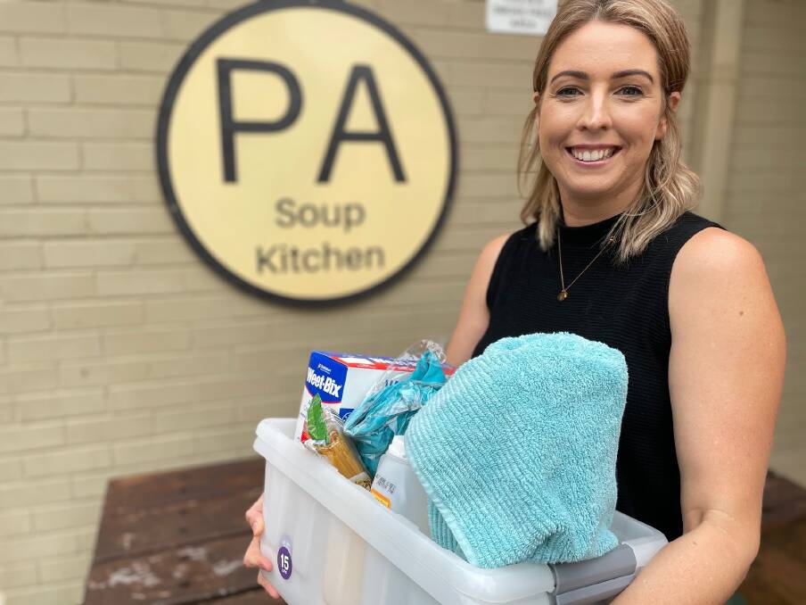 Sponsor a box: Port Anglican Soup Kitchen's Kristie Arnold is spearheading the Sponsor a Box campaign and calling on local businesses to donate a box of goods to families in need.