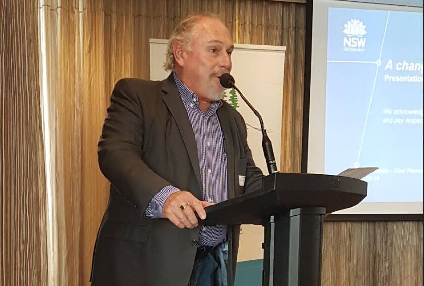 Special visit: NSW Chief Planner, Gary White speaks in Port Macquarie.
