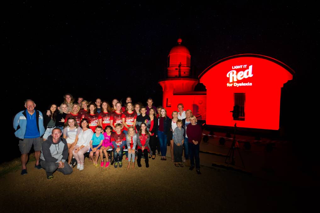 
Tacking Point Lighthouse will join more than 40 iconic monuments across Australia to Light it Red for Dyslexia on Sunday 14 October 2018. Photo: Ivan Sajko.