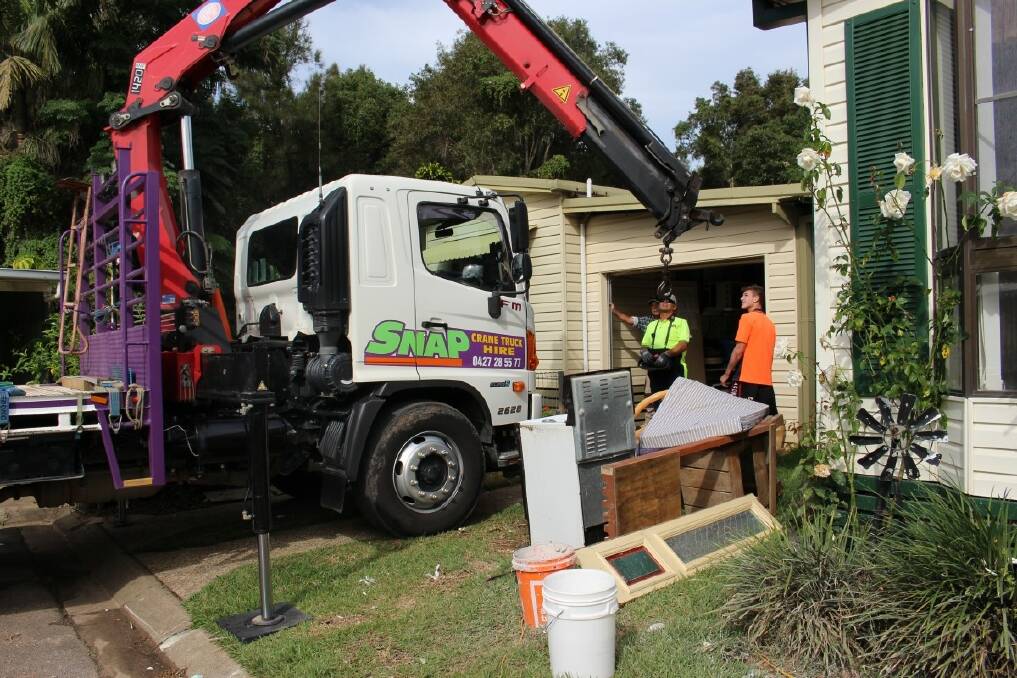 Helping hand: The Parish is assisting with the rebuilding of approximately 24 homes and cabins for the most vulnerable people located at Riverside Retirement Village Port Macquarie and Brigadoon Holiday Park North Haven. Photo: St Agnes' Parish.