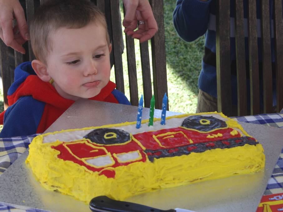 William Tyrrell on his third birthday.