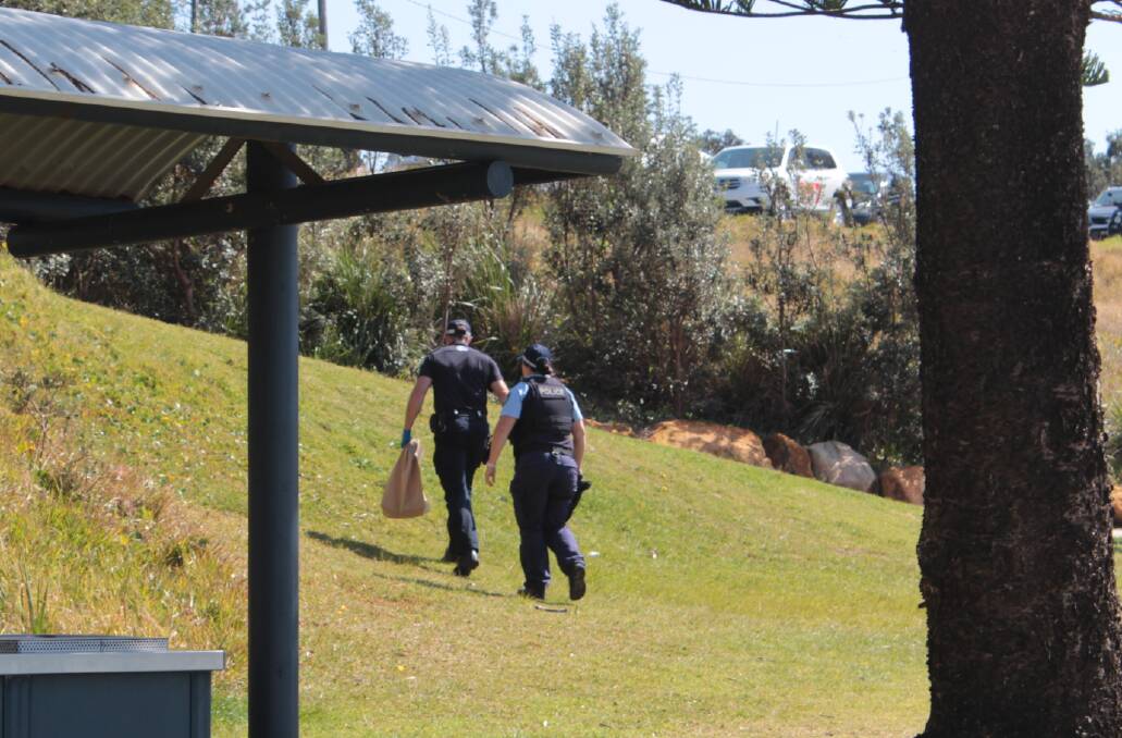 The remains were removed by Port Macquarie Police and will be taken away for testing.