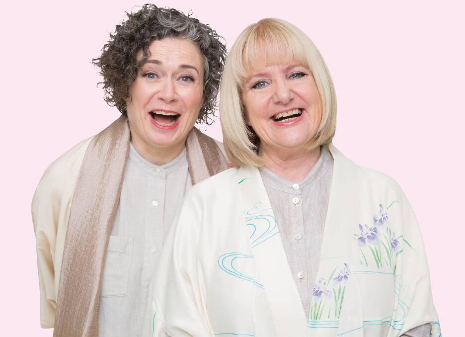 Happily disappointed: Get your laughs on with Judith Lucy and Denise Scott on May 26 at the Glasshouse.