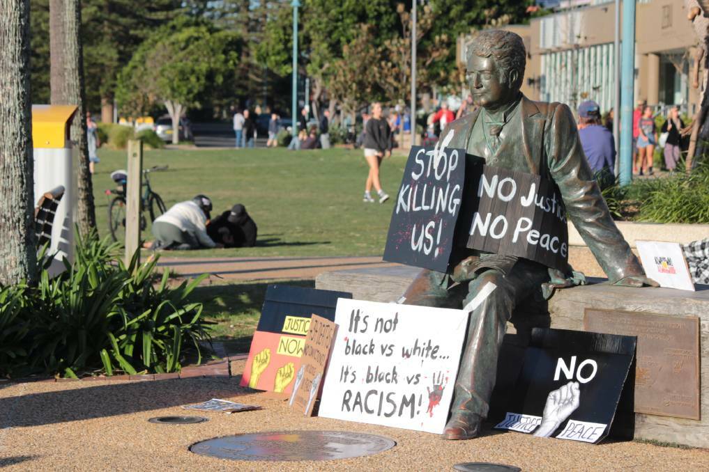 Appalled by defacing of statues