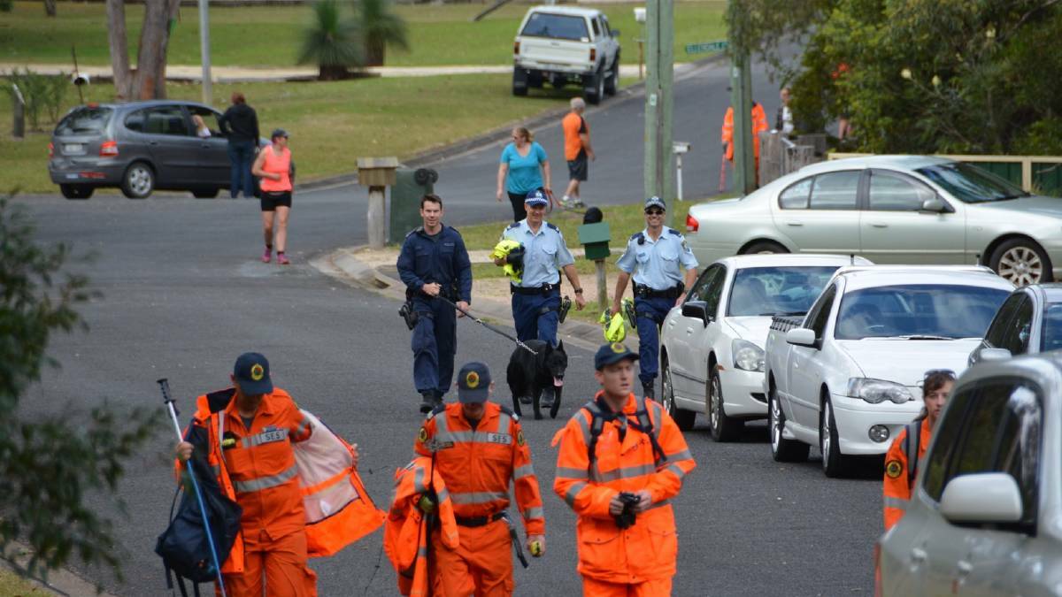 The search begins in Kendall after William Tyrrell was reported missing.