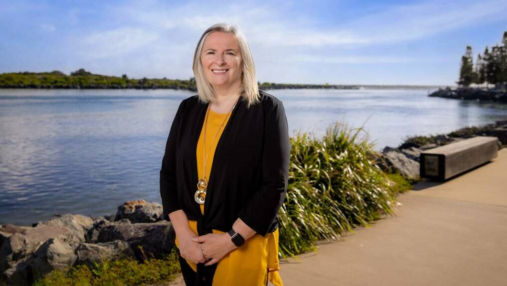 Time for change: Port Macquarie-Hastings Council's new chief executive officer Dr Clare Allen.