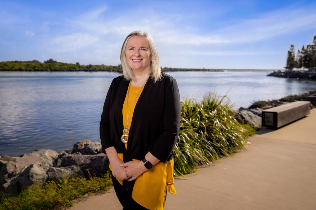 Time for change: Port Macquarie-Hastings Council's new chief executive officer Dr Clare Allen.
