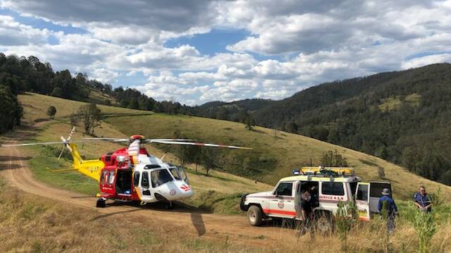 Man airlifted to Newcastle after dirt bike accident