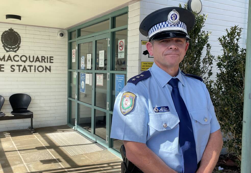 Mid North Coast Police District crime manager Detective Acting Inspector Peter O'Reilly.