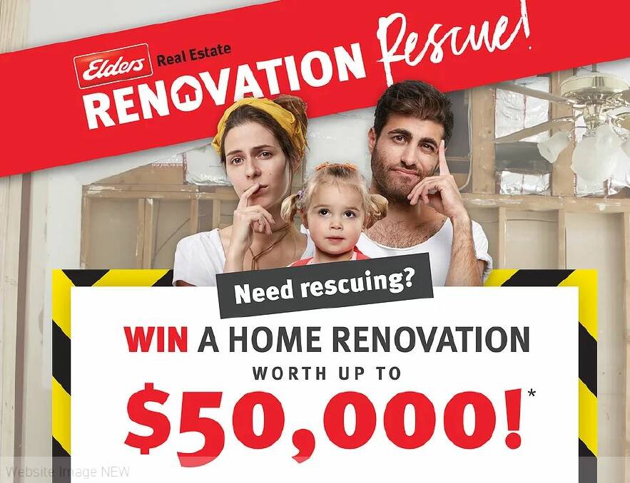 Win a home renovation valued up to $50,000!