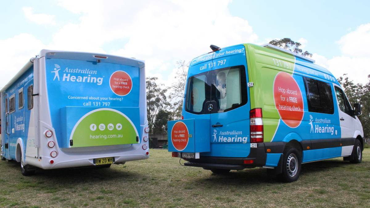 Listen up: Australian Hearing bus will stop by Port Macquarie on January 12.