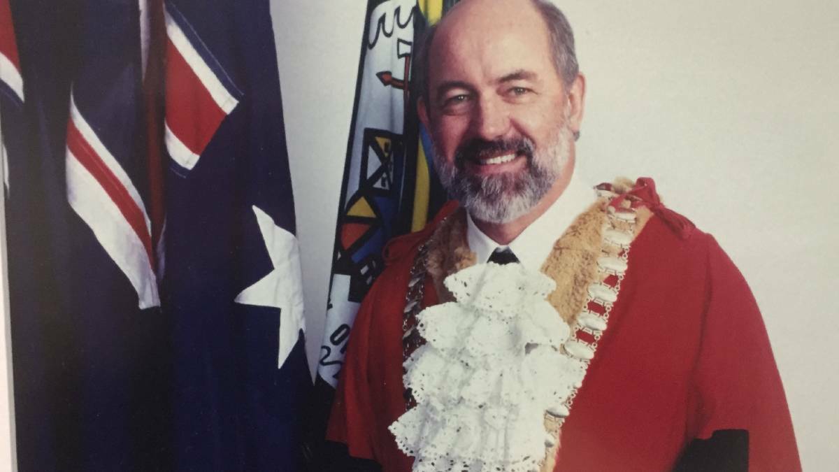 The late Wayne Richards, former mayor of Port Macquarie-Hastings.