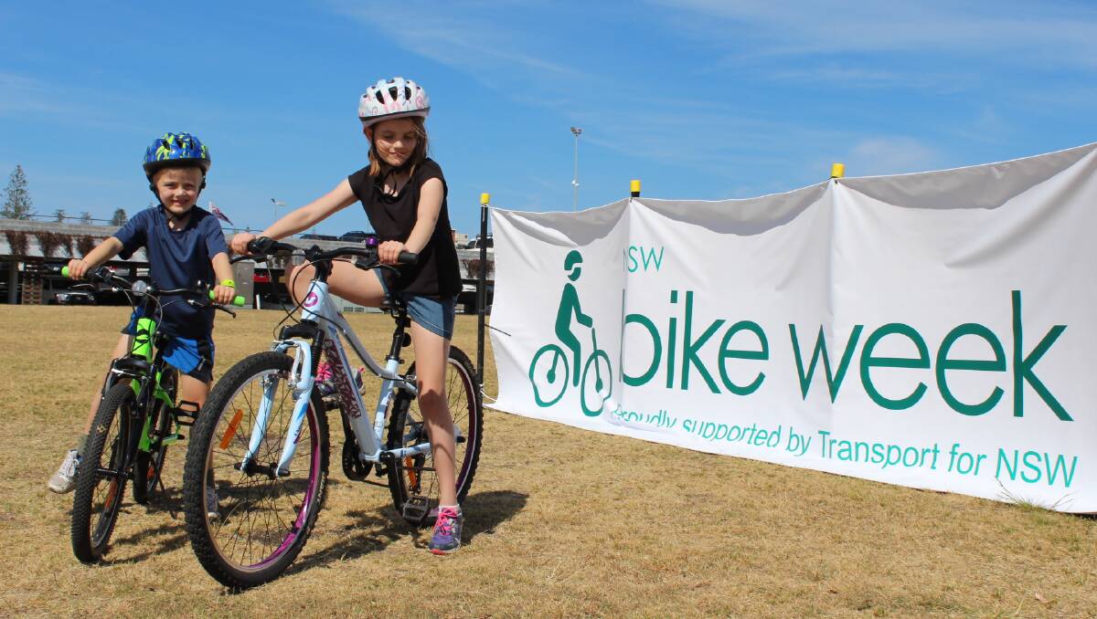 On your bike: Joel and Katherine Hanlon gear up for Bike Week across the Hastings.