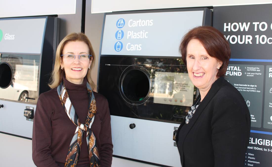 Minister for the Environment Gabrielle Upton with Member for Port Macquarie Leslie Williams.